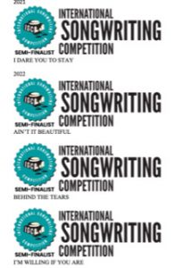 International Song Writing Contest Badges